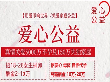 宁阳捐卵助孕生子 爱心志愿者招募